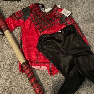Shang Chi child costume with bonus bo staff!